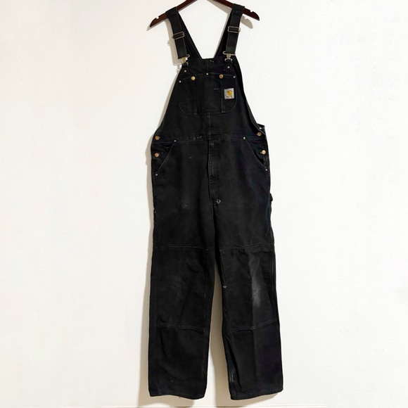 Carhartt Other - Carhartt Relaxed Fit Duck Bib Overalls Waist 38